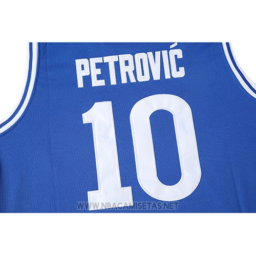 Camiseta Pelicula Cibona Petrovic NO 10 Azul